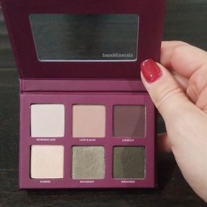 New bare minerals eye shadow pallette